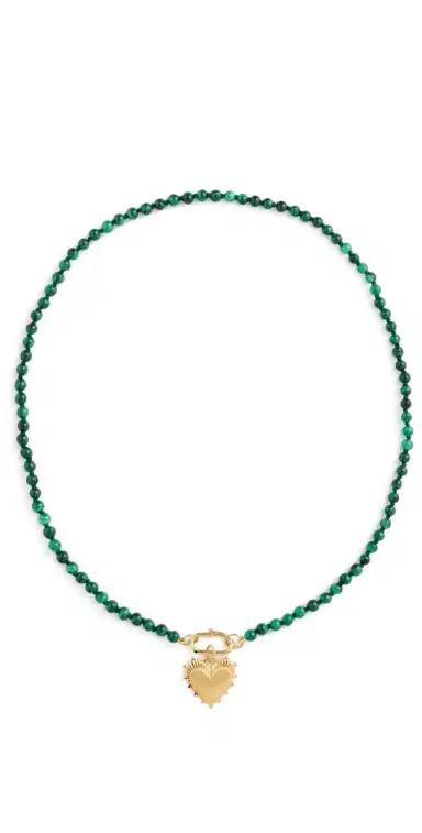 HART Gemstone Strand Heart Necklace | Thumbnail 1 HART Gemstone Strand Heart Necklace | Thumbnail 1