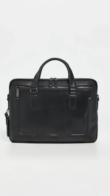 TUMI Sycamore Slim Briefcase Black Bombe One Size | Thumbnail 2 TUMI Sycamore Slim Briefcase Black Bombe One Size | Thumbnail 2