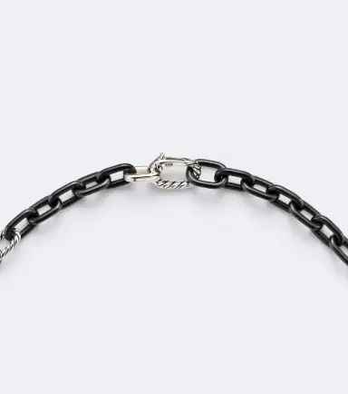 David Yurman DY Madison titanium and sterling silver chain necklace | Thumbnail 3 David Yurman DY Madison titanium and sterling silver chain necklace | Thumbnail 3