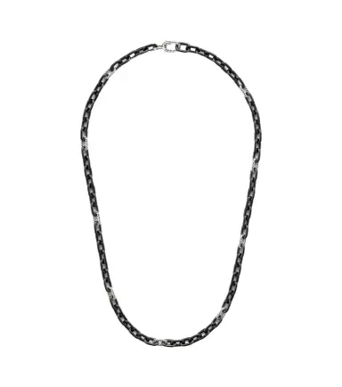 David Yurman DY Madison titanium and sterling silver chain necklace | Thumbnail 1 David Yurman DY Madison titanium and sterling silver chain necklace | Thumbnail 1