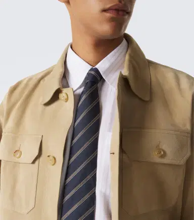 dunhill Striped cotton shirt | Thumbnail 3 dunhill Striped cotton shirt | Thumbnail 3