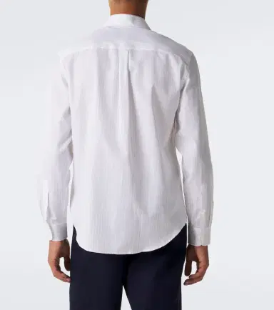 dunhill Striped cotton shirt | Thumbnail 6 dunhill Striped cotton shirt | Thumbnail 6