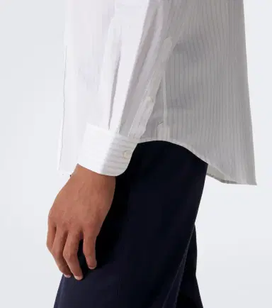 dunhill Striped cotton shirt | Thumbnail 7 dunhill Striped cotton shirt | Thumbnail 7