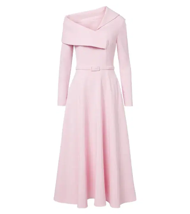 Odelle asymmetric crêpe midi dress Odelle asymmetric crêpe midi dress