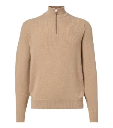 Canali Knitted wool and cashmere zip-up sweater | Thumbnail 1 Canali Knitted wool and cashmere zip-up sweater | Thumbnail 1