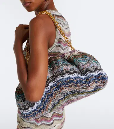 Missoni Wave Large knitted clutch | Thumbnail 4 Missoni Wave Large knitted clutch | Thumbnail 4