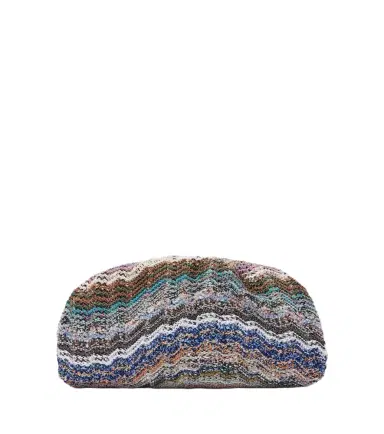 Missoni Wave Large knitted clutch | Thumbnail 1 Missoni Wave Large knitted clutch | Thumbnail 1