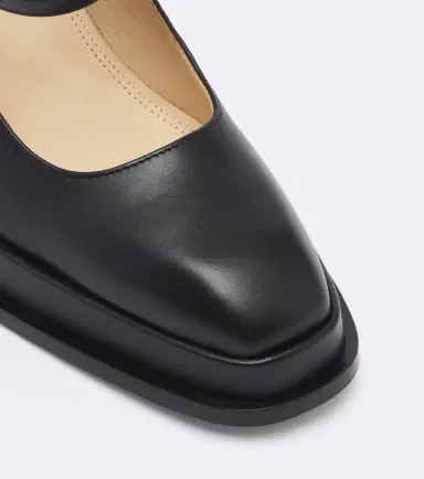 Souliers Martinez Casilda leather platform Mary Jane pumps | Thumbnail 4 Souliers Martinez Casilda leather platform Mary Jane pumps | Thumbnail 4