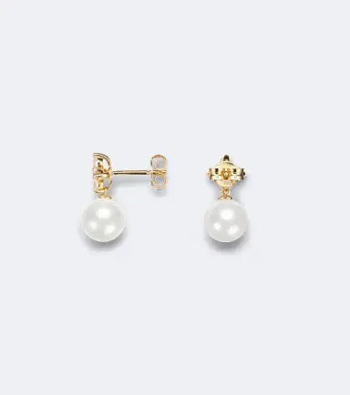 Bucherer Fine Jewellery Bloom 18kt gold earrings with pearls and diamonds | Thumbnail 2 Bucherer Fine Jewellery Bloom 18kt gold earrings with pearls and diamonds | Thumbnail 2