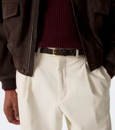 Lardini Braided suede belt | Thumbnail 3 Lardini Braided suede belt | Thumbnail 3