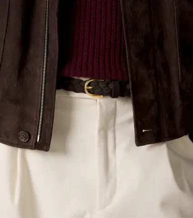 Lardini Braided suede belt | Thumbnail 4 Lardini Braided suede belt | Thumbnail 4