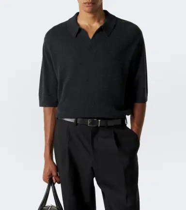 Le Kasha Bale cashmere polo sweater | Thumbnail 2 Le Kasha Bale cashmere polo sweater | Thumbnail 2