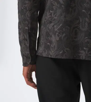 Etro Printed cotton piqué polo shirt | Thumbnail 6 Etro Printed cotton piqué polo shirt | Thumbnail 6