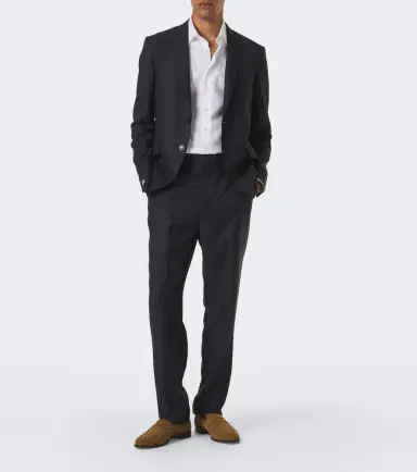 Etro Jacquard virgin wool straight pants | Thumbnail 4 Etro Jacquard virgin wool straight pants | Thumbnail 4
