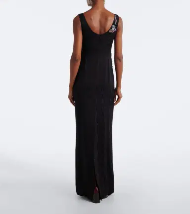 Dries Van Noten Appliqué embellished gown | Thumbnail 5 Dries Van Noten Appliqué embellished gown | Thumbnail 5