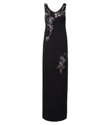 Dries Van Noten Appliqué embellished gown | Thumbnail 1 Dries Van Noten Appliqué embellished gown | Thumbnail 1