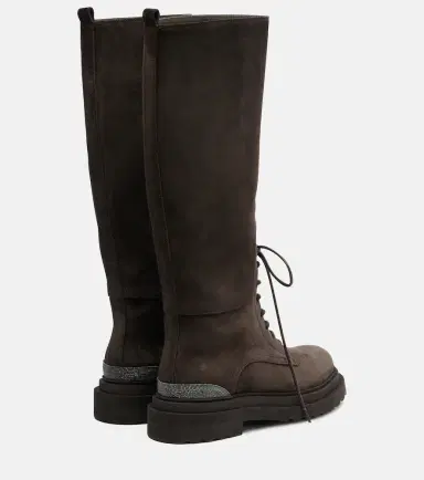 Brunello Cucinelli Monili suede lace-up boots | Thumbnail 5 Brunello Cucinelli Monili suede lace-up boots | Thumbnail 5
