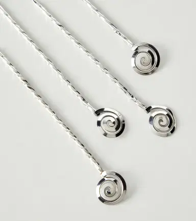 Tavares 1922 Shell set of 4 sterling silver cocktail pins | Thumbnail 3 Tavares 1922 Shell set of 4 sterling silver cocktail pins | Thumbnail 3