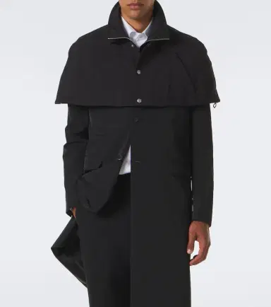 Prada Re-Nylon cropped cape | Thumbnail 4 Prada Re-Nylon cropped cape | Thumbnail 4