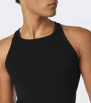 Rick Owens Basic ribbed-knit cotton jersey tank top | Thumbnail 5 Rick Owens Basic ribbed-knit cotton jersey tank top | Thumbnail 5