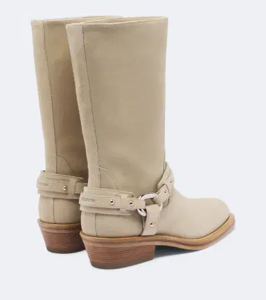 Rabanne Suede biker boots | Thumbnail 3 Rabanne Suede biker boots | Thumbnail 3