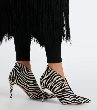 Gianvito Rossi Vania zebra-print calf hair pumps | Thumbnail 6 Gianvito Rossi Vania zebra-print calf hair pumps | Thumbnail 6
