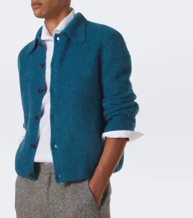 Dries Van Noten Alpaca and wool-blend cardigan | Thumbnail 3 Dries Van Noten Alpaca and wool-blend cardigan | Thumbnail 3