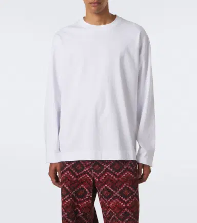 Dries Van Noten Cotton jersey T-shirt | Thumbnail 3 Dries Van Noten Cotton jersey T-shirt | Thumbnail 3