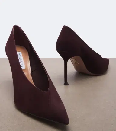 Aquazzura Voltaire suede pumps | Thumbnail 3 Aquazzura Voltaire suede pumps | Thumbnail 3