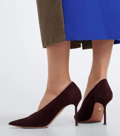 Aquazzura Voltaire suede pumps | Thumbnail 5 Aquazzura Voltaire suede pumps | Thumbnail 5