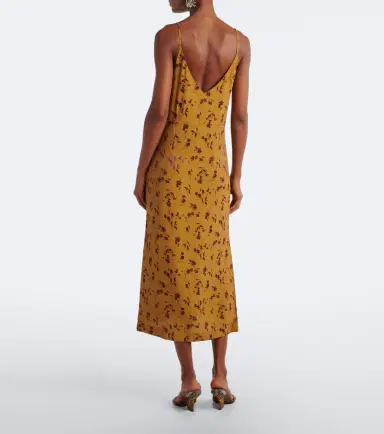 Dries Van Noten Floral jacquard satin slip dress | Thumbnail 5 Dries Van Noten Floral jacquard satin slip dress | Thumbnail 5
