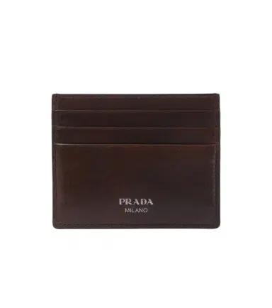 Prada Logo leather card holder | Thumbnail 1 Prada Logo leather card holder | Thumbnail 1
