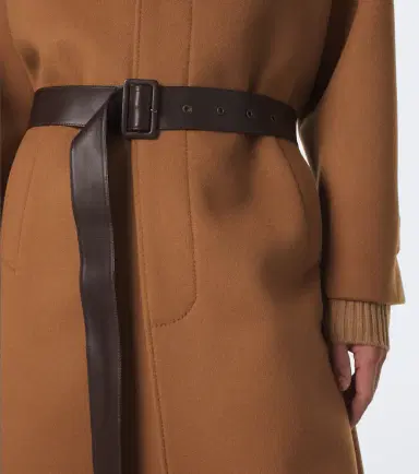 Saint Laurent Belted wool coat | Thumbnail 3 Saint Laurent Belted wool coat | Thumbnail 3