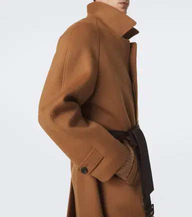 Saint Laurent Belted wool coat | Thumbnail 5 Saint Laurent Belted wool coat | Thumbnail 5