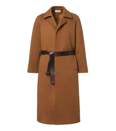 Saint Laurent Belted wool coat | Thumbnail 1 Saint Laurent Belted wool coat | Thumbnail 1