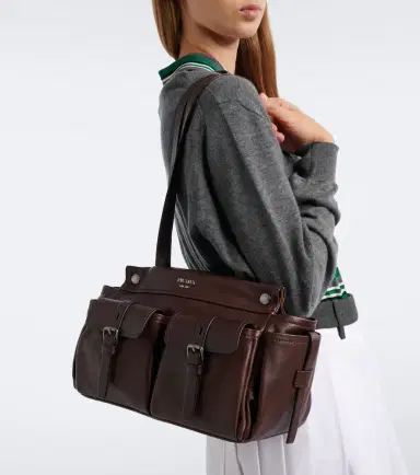 Prada Route Medium leather tote bag | Thumbnail 5 Prada Route Medium leather tote bag | Thumbnail 5