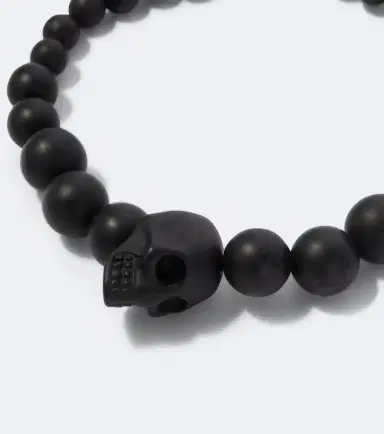 Alexander McQueen Beaded skull bracelet | Thumbnail 3 Alexander McQueen Beaded skull bracelet | Thumbnail 3
