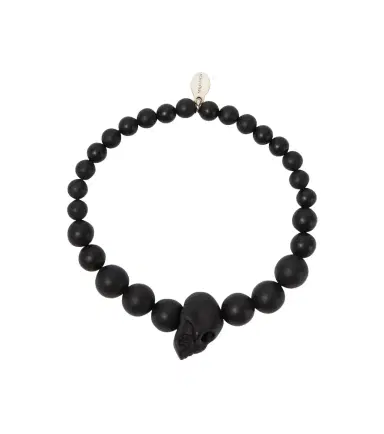 Alexander McQueen Beaded skull bracelet | Thumbnail 1 Alexander McQueen Beaded skull bracelet | Thumbnail 1