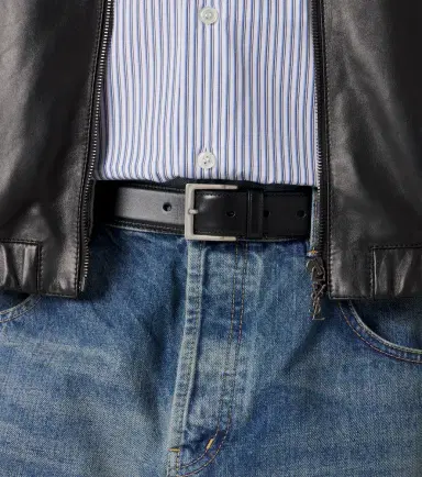 Saint Laurent Vadim leather belt | Thumbnail 3 Saint Laurent Vadim leather belt | Thumbnail 3