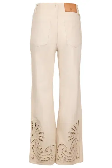 Ulla Johnson Lou Eyelet Jean | Thumbnail 2 Ulla Johnson Lou Eyelet Jean | Thumbnail 2