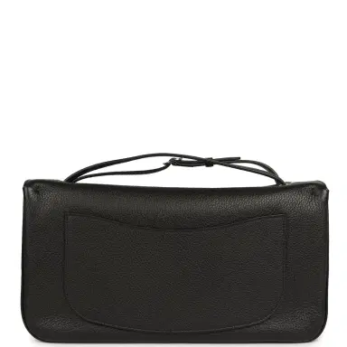 Chanel Chanel Maxi "Souplissimo" Small Flap Bag Black Grained Calfskin Silver Hardware | Thumbnail 5 Chanel Chanel Maxi "Souplissimo" Small Flap Bag Black Grained Calfskin Silver Hardware | Thumbnail 5
