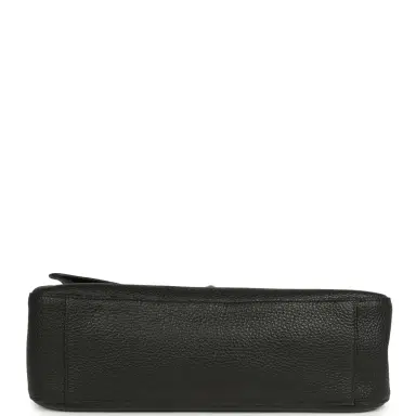 Chanel Chanel Maxi "Souplissimo" Small Flap Bag Black Grained Calfskin Silver Hardware | Thumbnail 6 Chanel Chanel Maxi "Souplissimo" Small Flap Bag Black Grained Calfskin Silver Hardware | Thumbnail 6