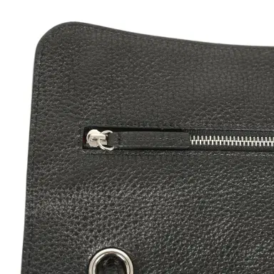 Chanel Chanel Maxi "Souplissimo" Small Flap Bag Black Grained Calfskin Silver Hardware | Thumbnail 8 Chanel Chanel Maxi "Souplissimo" Small Flap Bag Black Grained Calfskin Silver Hardware | Thumbnail 8