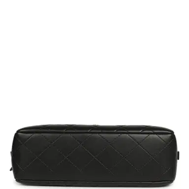 Chanel Chanel Small "Camerissimo" Camera Case Black Lambskin Gold Hardware | Thumbnail 6 Chanel Chanel Small "Camerissimo" Camera Case Black Lambskin Gold Hardware | Thumbnail 6