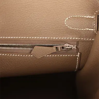 HERMÈS Hermes Birkin 30 Etoupe Togo Palladium Hardware | Thumbnail 9 HERMÈS Hermes Birkin 30 Etoupe Togo Palladium Hardware | Thumbnail 9