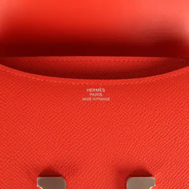 HERMÈS Hermes Constance 18 Capucine Epsom Palladium Hardware | Thumbnail 8 HERMÈS Hermes Constance 18 Capucine Epsom Palladium Hardware | Thumbnail 8