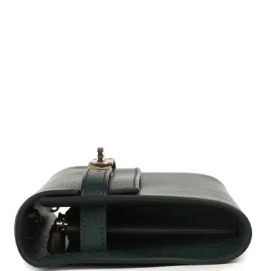HERMÈS Hermes Kelly Wallet To Go Vert Cypress Chevre Chamkila Electrum Hardware | Thumbnail 4 HERMÈS Hermes Kelly Wallet To Go Vert Cypress Chevre Chamkila Electrum Hardware | Thumbnail 4