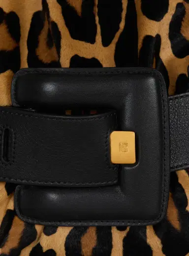 Balmain Anthem Medium ponyskin-style leopard print bag | Thumbnail 5 Balmain Anthem Medium ponyskin-style leopard print bag | Thumbnail 5