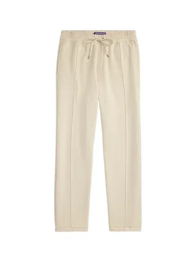Ralph Lauren Purple Label Men's Silk-Blend Drawstring Joggers - Limestone | Thumbnail 1 Ralph Lauren Purple Label Men's Silk-Blend Drawstring Joggers - Limestone | Thumbnail 1