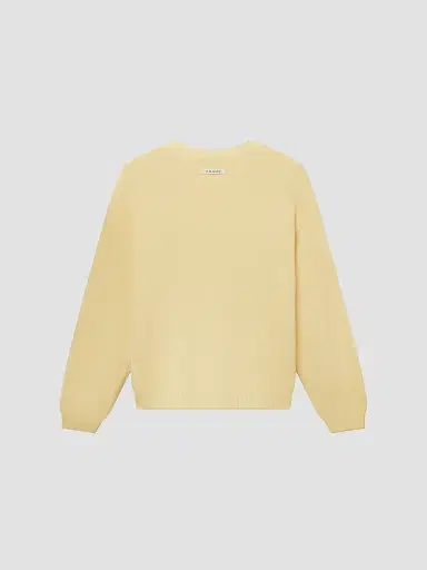 FRAME x Sotheby's Cashmere Sweater - Yellow | Thumbnail 8 FRAME x Sotheby's Cashmere Sweater - Yellow | Thumbnail 8
